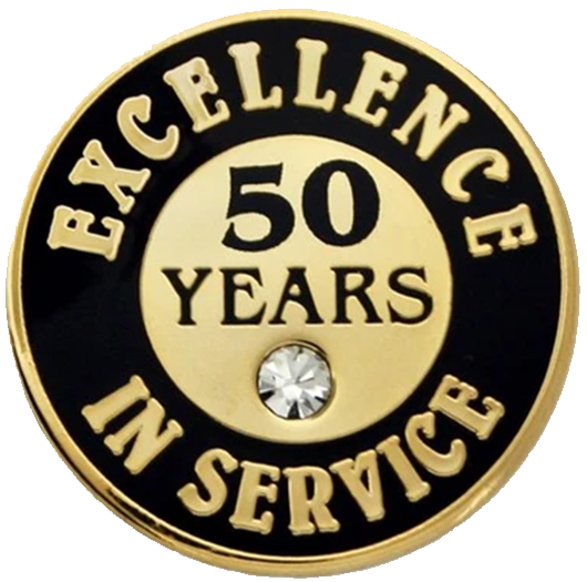 50 Years of Service